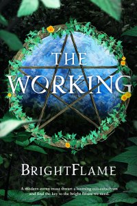 The Working cover with a pentagram and plants