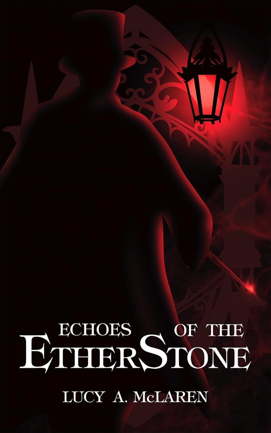 Echoes of the EtherStone with a man in darkness carrying a knife